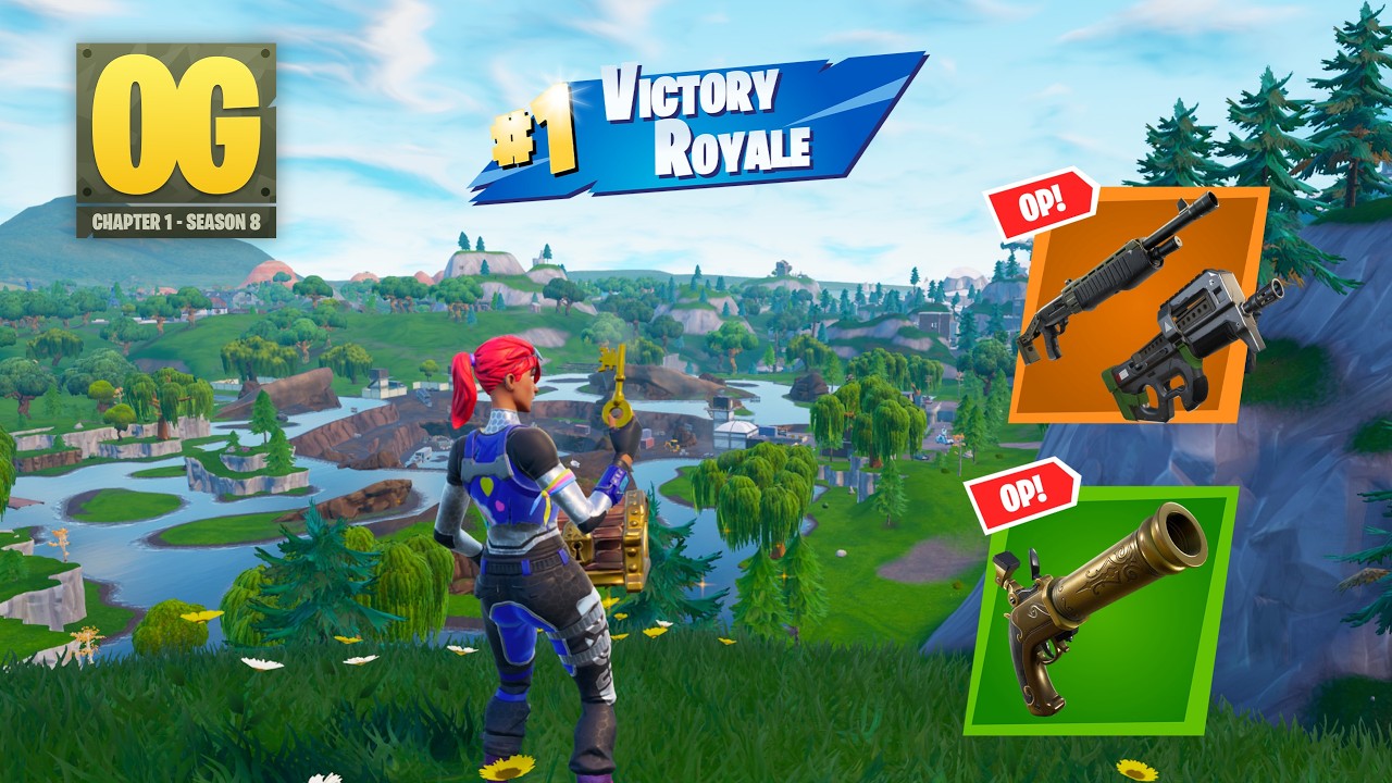 28 Kill Fortnite Solos "FORTNITE OG" | High Kill Fortnite OG Season 8 Gameplay (OG GRAPHICS) background
