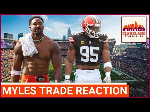 Did the Cleveland Browns make the RIGHT DECISION to trade Myles Garrett to the Los Angeles Rams? background