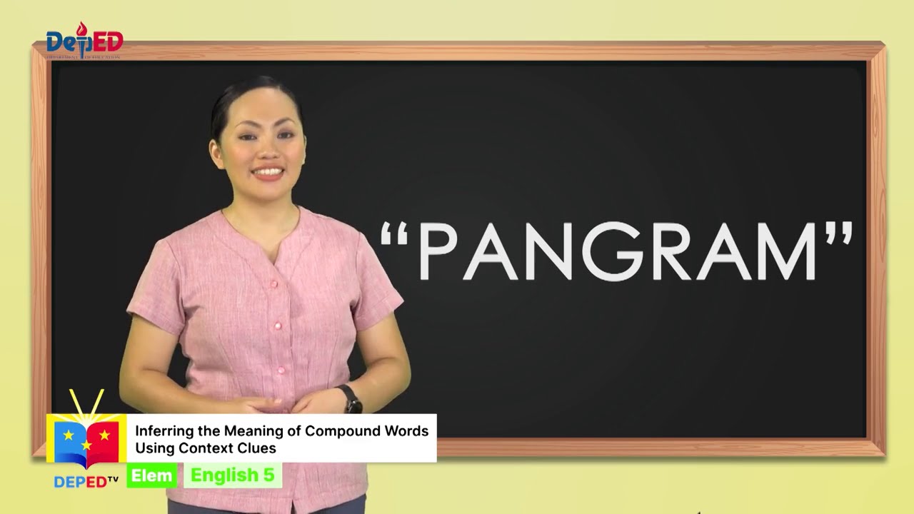 Grade 5 English Q1 Ep2: Inferring the Meaning of Compound Words Using Context Clues background