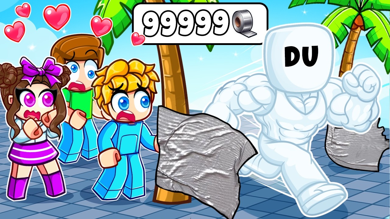 DU ZERSTÖRST MAXIMAL LEVEL TAPE im Roblox SMASH TAPE Simulator! background