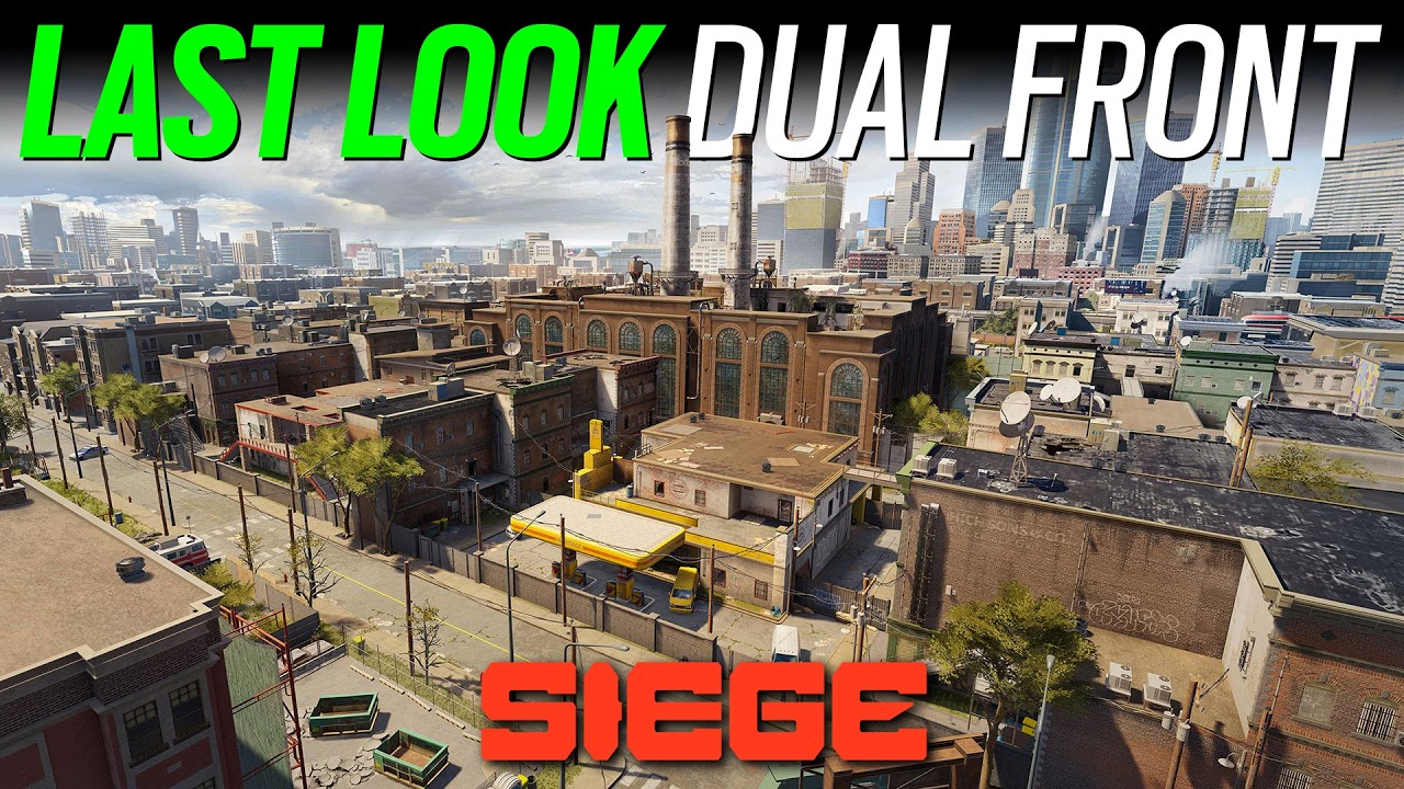 Last Look Dual Front - District Map - 6News - Rainbow Six Siege background
