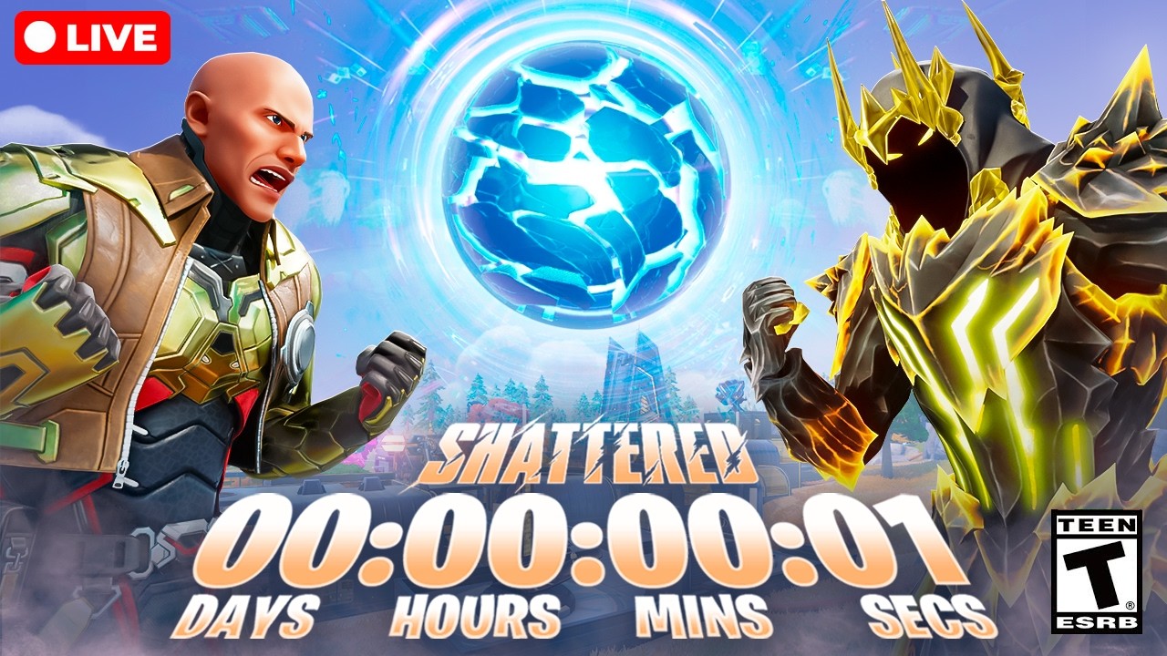 New Fortnite LIVE EVENT COUNTDOWN background