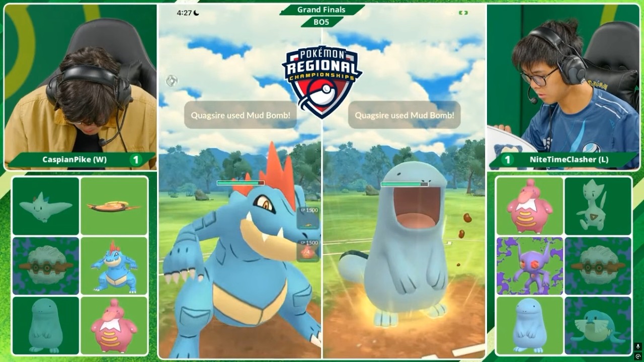 GRAND FINALS FROM INDIANAPOLIS Pokémon GO 2026 Regional Championship! background