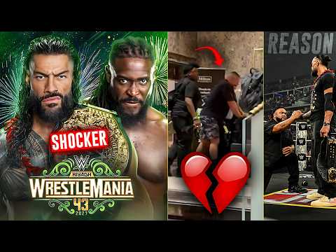 OMG! Roman Reigns Vs Oba Femi WRESTLEMANIA 43!? 😱 | Bron Breakker INJURED AGAIN? Jacob Bloodline background