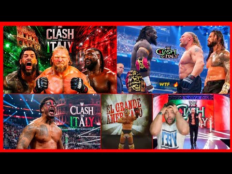 Clash in Italy 2026 RESULTS! 😱 Roman vs OBA vs Brock | Winners & Surprises background