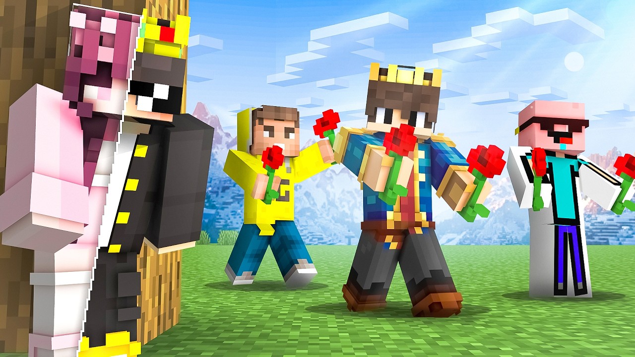 I Pretended To Be a GIRL in a Boys SMP..! background
