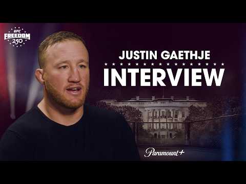 Justin Gaethje previews Ilia Topuria fight at UFC Freedom 250: "I'm going to fight a perfect fight" backdrop