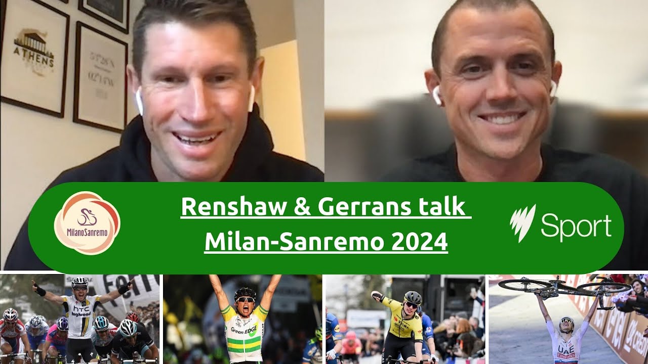 Milan-Sanremo 2024 and more with Gerrans and Renshaw! background
