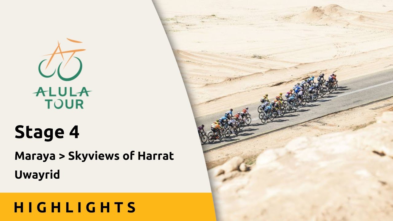Merlier goes beast mode on AlUla Tour Stage 4 finish! backdrop