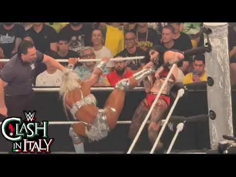 Rhea Ripley vs Jade Cargill WOMENS CHAMPIONSHIP FULL MATCH - WWE Clash in Italy 5/31/2026 backdrop