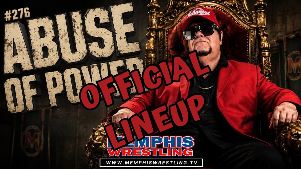 BT's Official Lineup Review: Memphis Wrestling #276 - Abuse of Power background