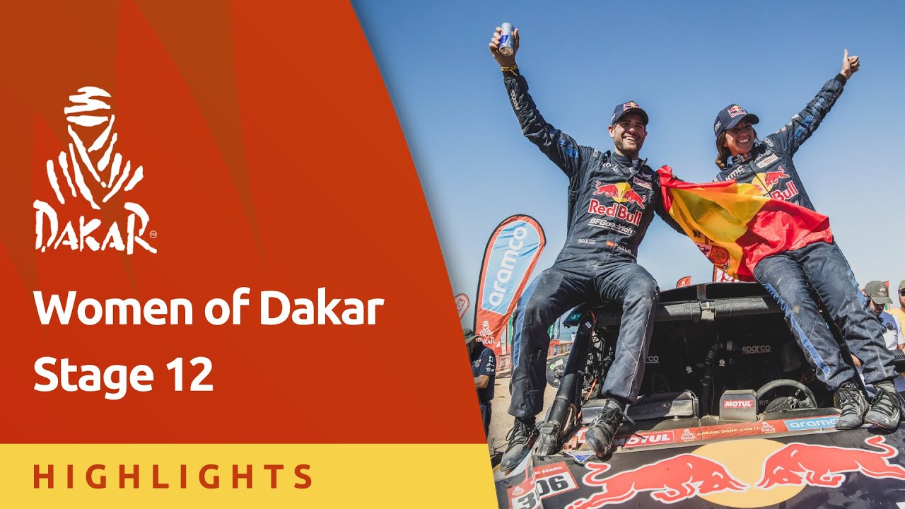 Gutierrez creates Dakar history - Women of Dakar 2024 - Stage 12 background