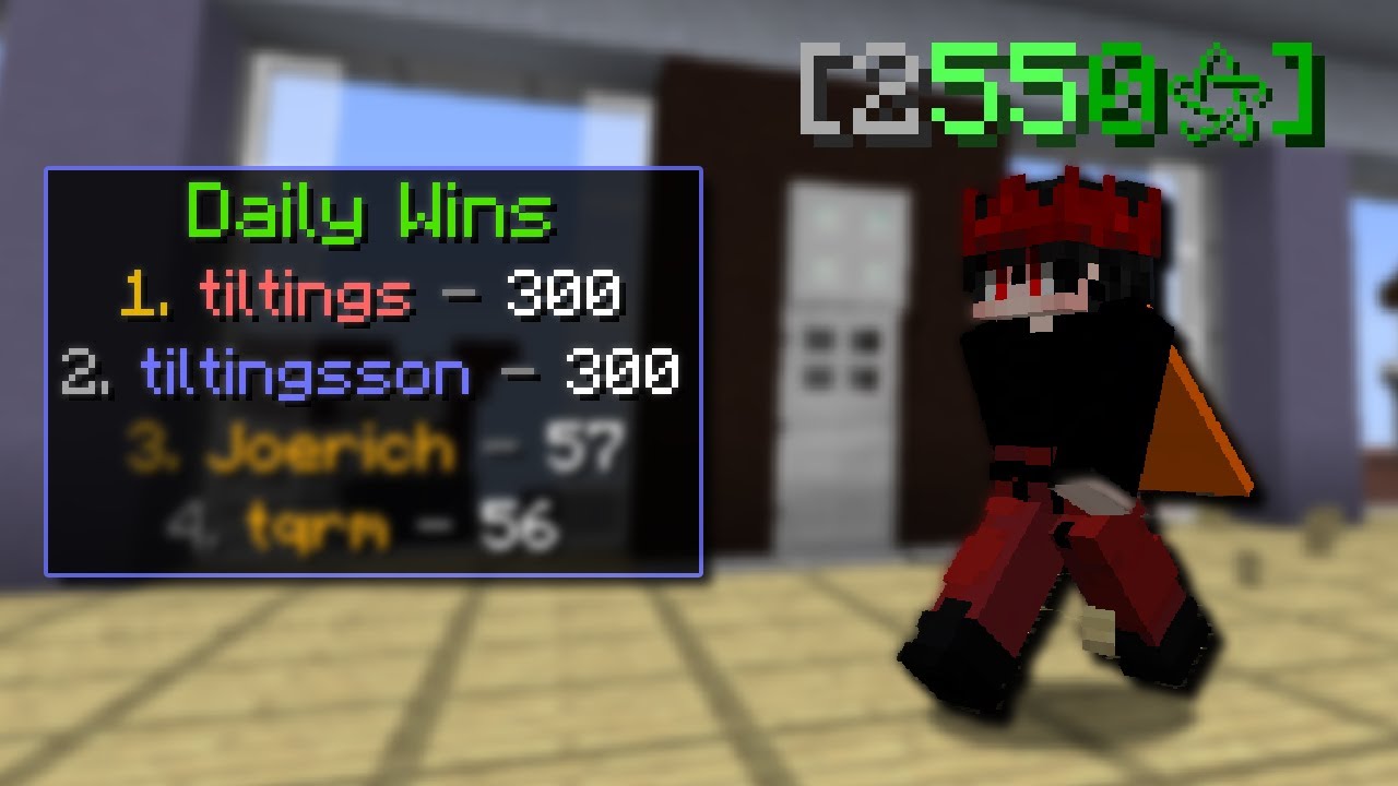 Breaking a Bedwars World Record