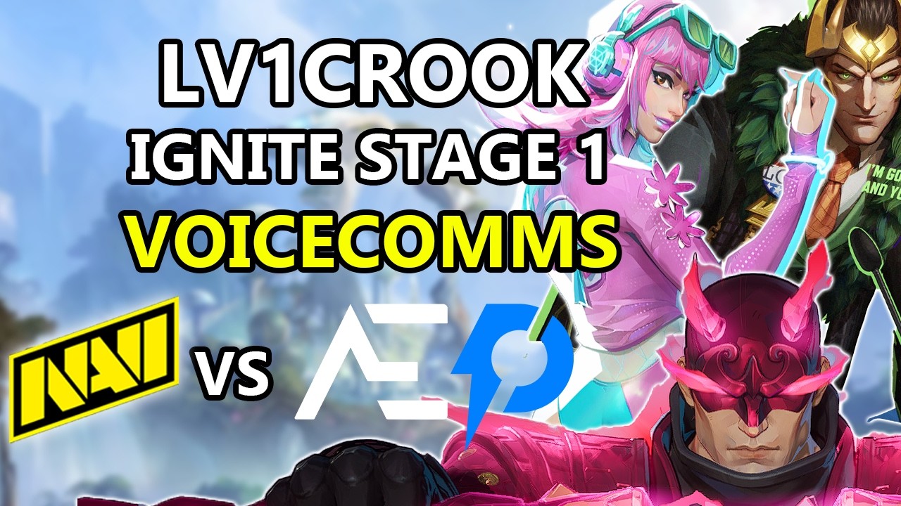 Voicecomms Navi Lv1Crook Match Ignite Stage 1 EMEA backdrop