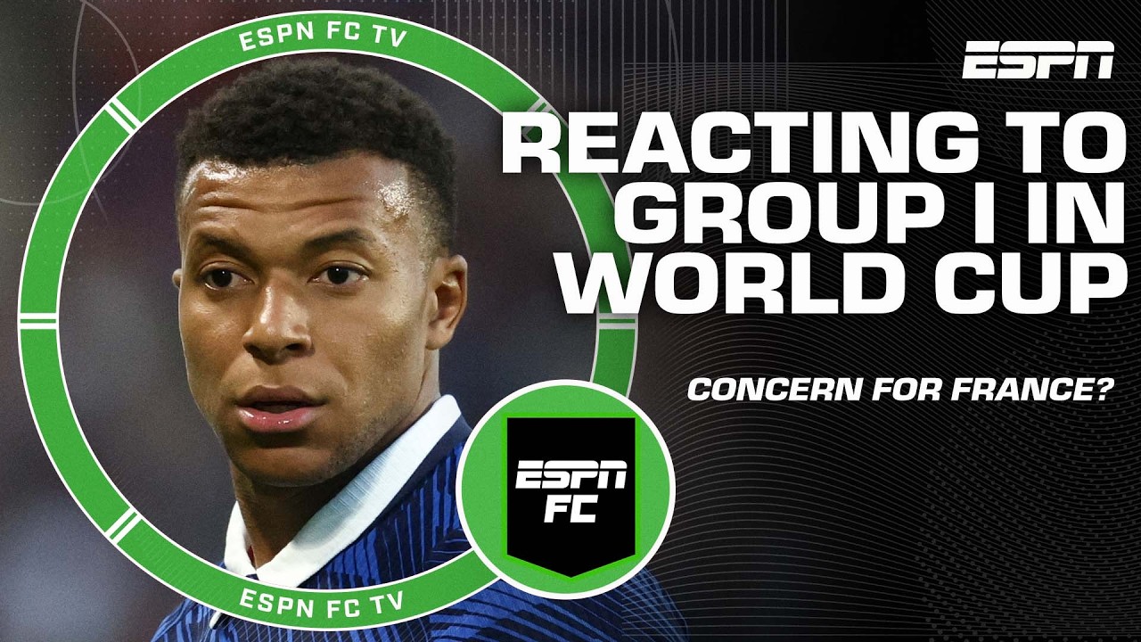 Will France have a tough time in the 2026 FIFA World Cup Group I? | ESPN FC backdrop