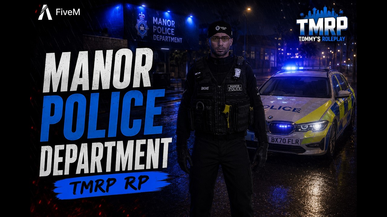 DAY IN THE LIFE OF A POLICE OFFICER 🚔 | TMRP FiveM RP backdrop