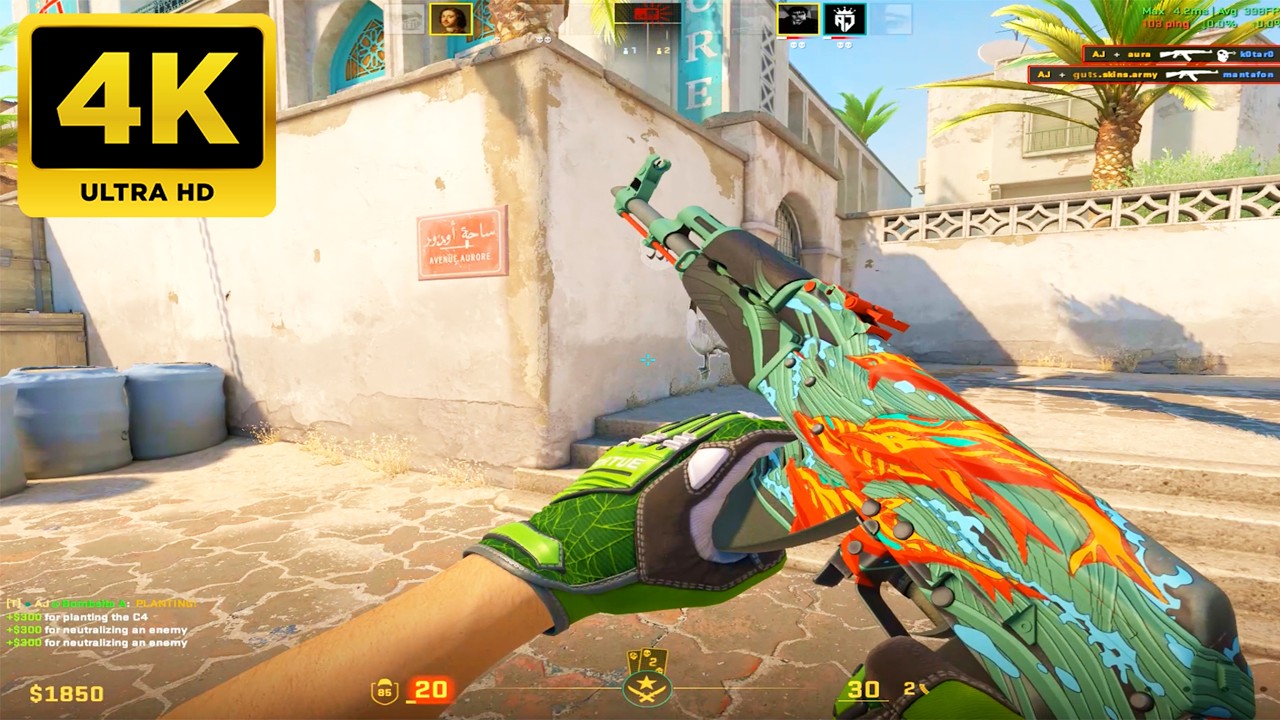 Counter Strike 2 - Dust 2 - Full Gameplay backdrop