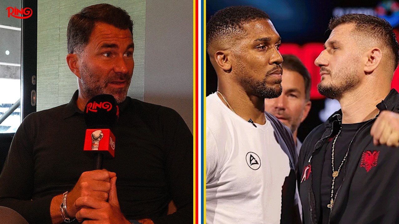 Eddie Hearn Reveals MAJOR Anthony Joshua Camp Update, SLAMS Scorecards Robbery