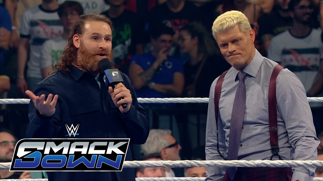 Sami Zayn Entrance: WWE SmackDown in Bologna, Italy, June 5, 2026 backdrop