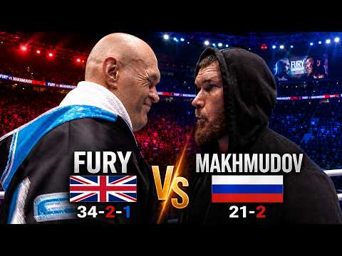 Tyson Fury (England) vs Arslanbek Makhmudov (Russia) | Boxing Fight Highlights HD backdrop