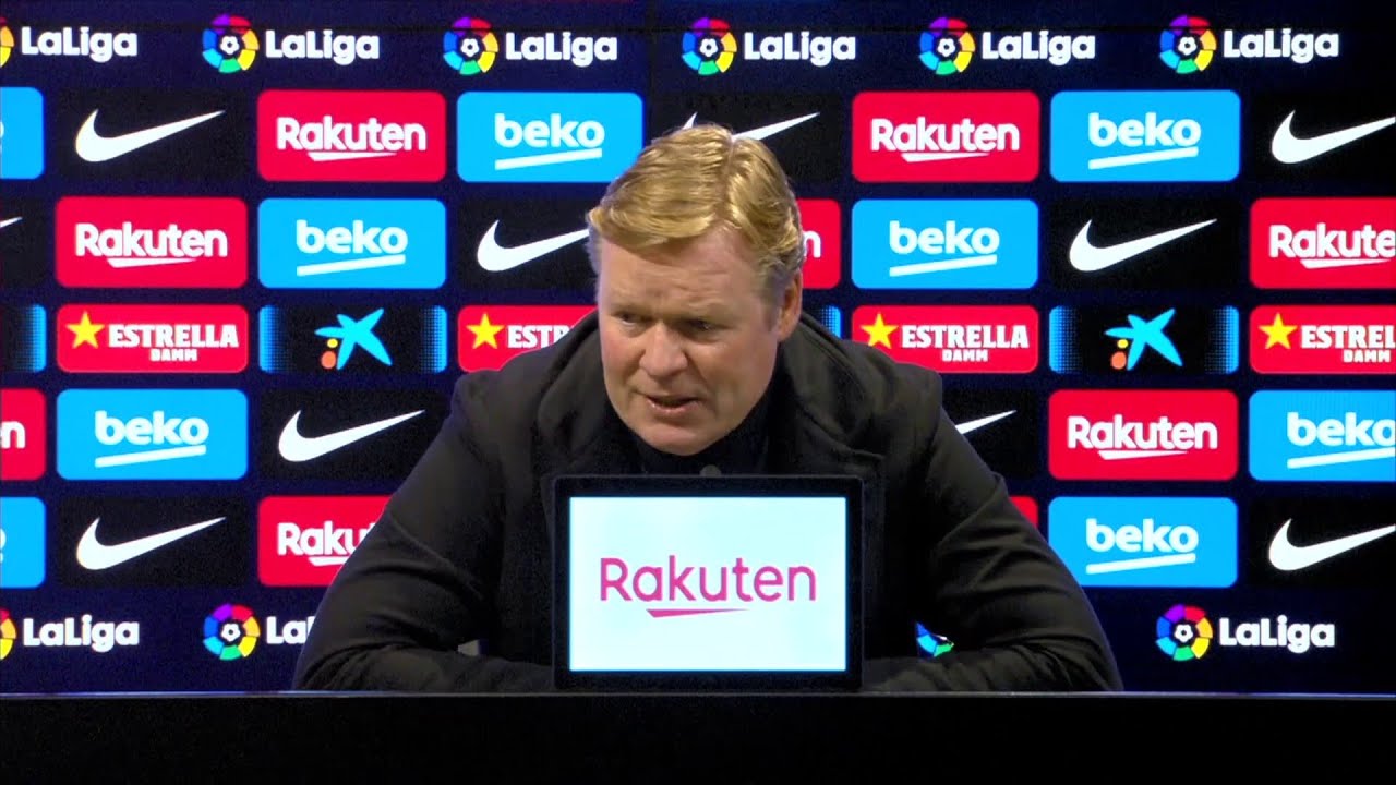 Koeman: "If someone from the club did that, that person can't have a future within this club" background