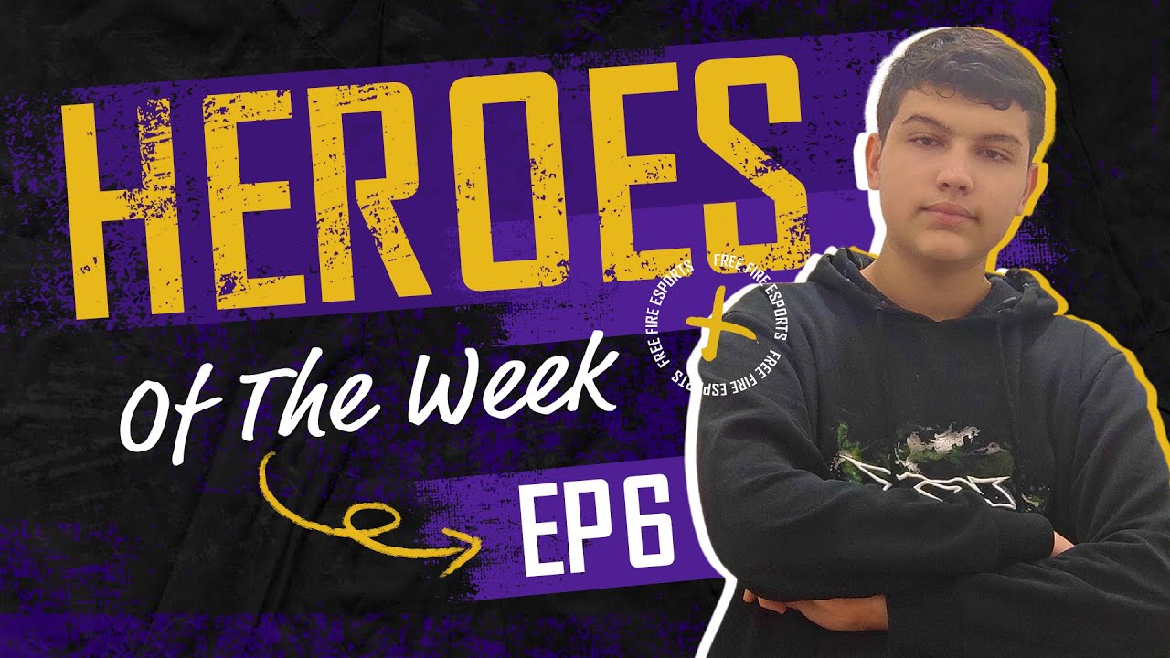 Heroes of the Week - Highlights | Sharpshooter | Free Fire Esports background
