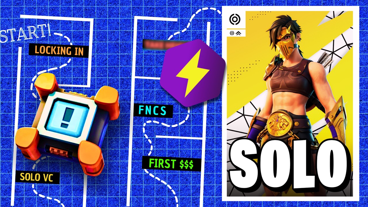 Solo Victory Cups & Solo FNCS Blueprint (how to qual + earn!) backdrop