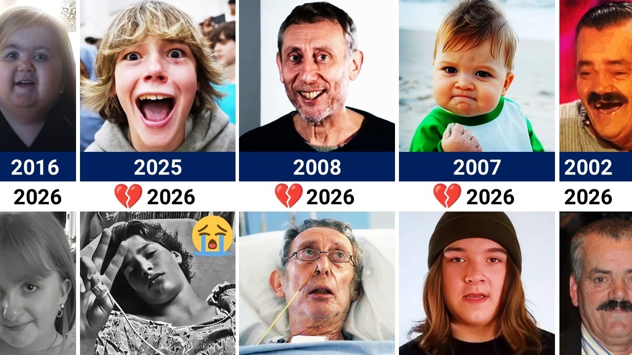 Where Are The Legendary Meme Heroes Now? (Then vs Now) ЁЯШеЁЯТФ