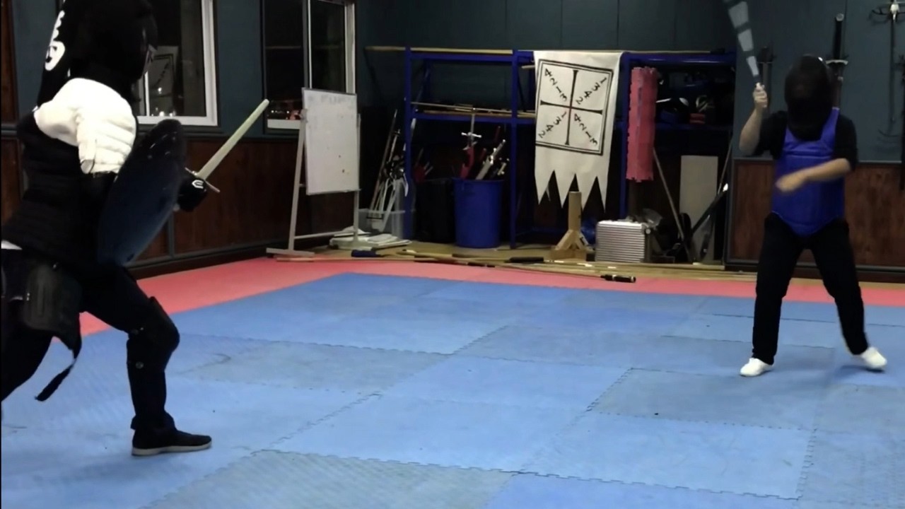 Kungfu Chain Whip Tested (vs Sword and Shield) backdrop
