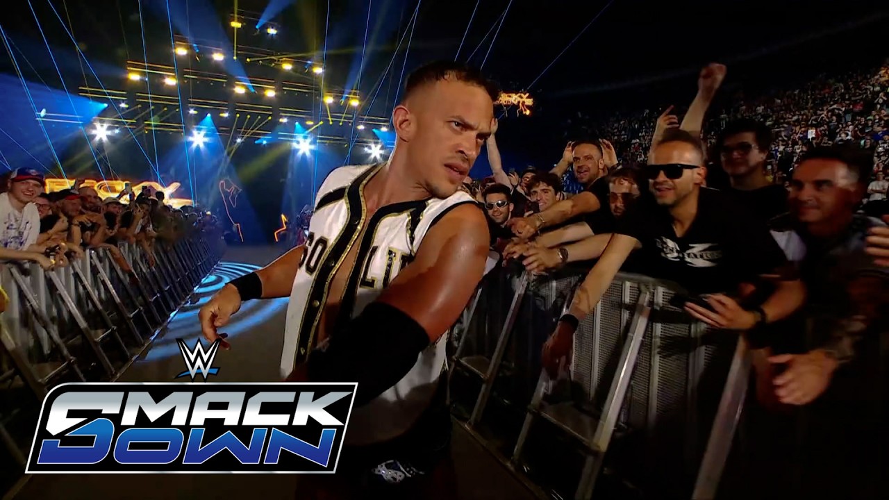 Ricky Saints Entrance: WWE SmackDown in Bologna, Italy, June 5, 2026 backdrop