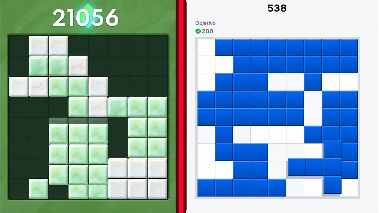 Block Blast Puzzle 🧩 VS Block Puzzle 🎮✨ Satisfying Mobile Gameplay 📱🔥 Android Games backdrop