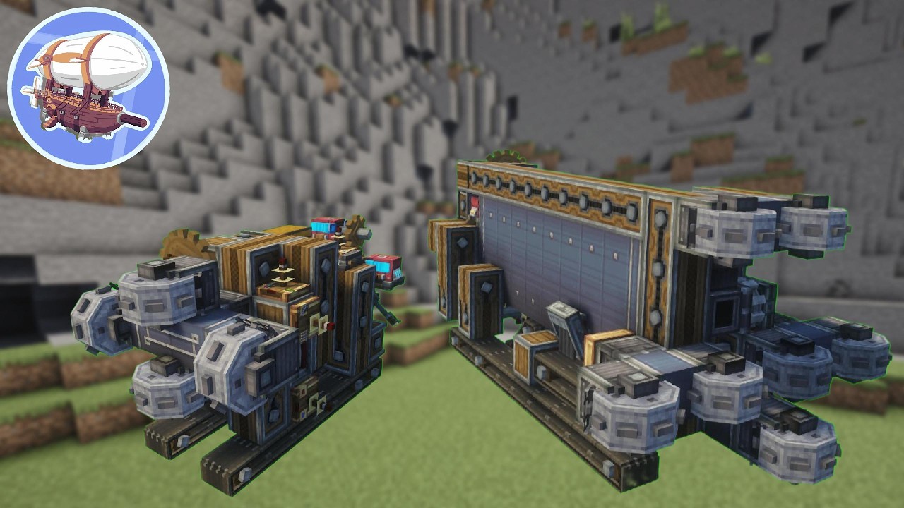 Aeronautics Mining Machines Are WAY Better Than Normal Ones | Minecraft Tutorial backdrop