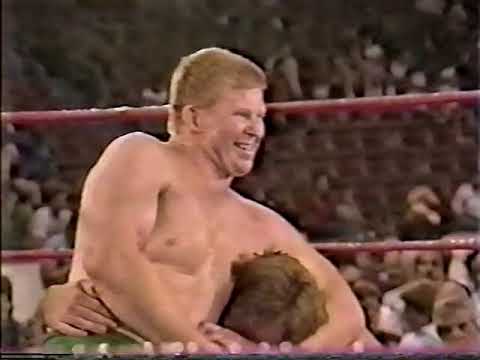 AWA (American Wrestling Association) - Wrestling For A Cure - (08-16-1985) background