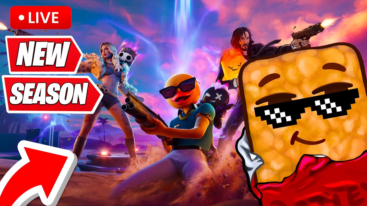 🔴LIVE - NEW SEASON 3 RUNNERS (Fortnite) backdrop