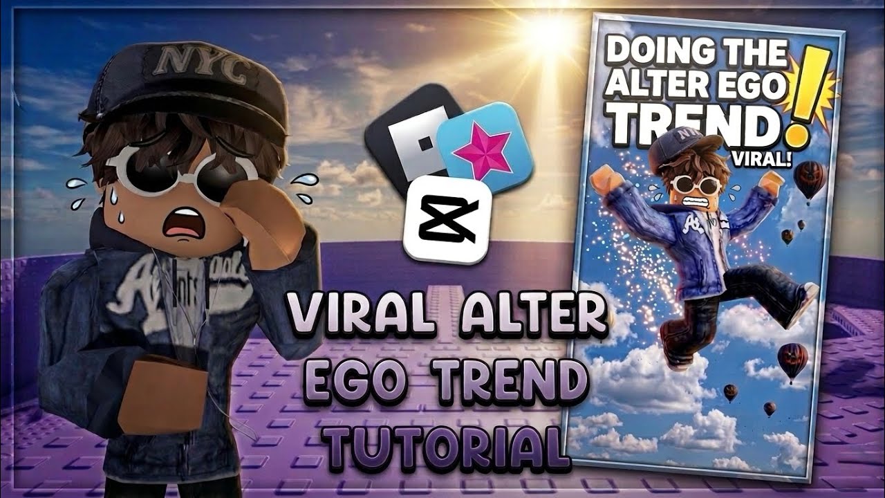 VIRAL ALTER EGO TREND TUTORIAL *EASY TUTORIAL*๐ณ backdrop