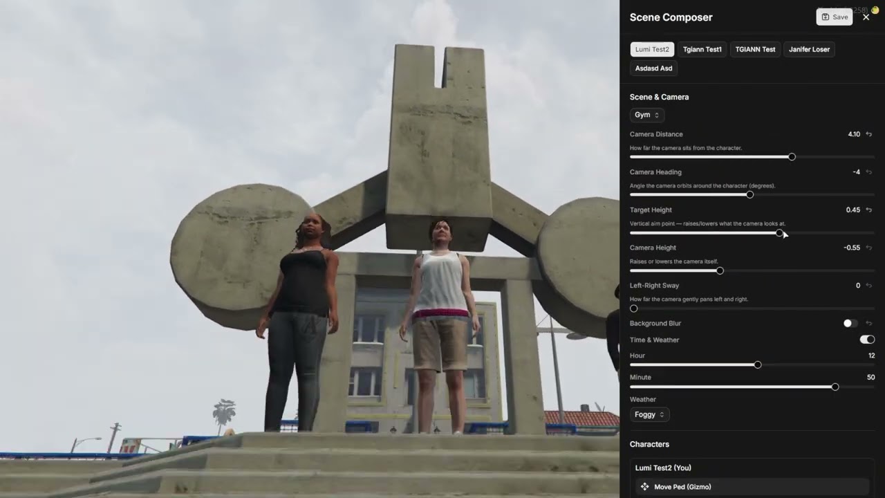 FiveM TGIANN Multichar V2.0: Single & Set Scenes, Admin Menu, Duo Animations backdrop