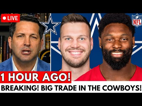 MASSIVE TRADE! COWBOYS SIGNING DREAM PASS RUSHER AFTER RAMS' MYLES GARRETT TRADE! COWBOYS NEWS background