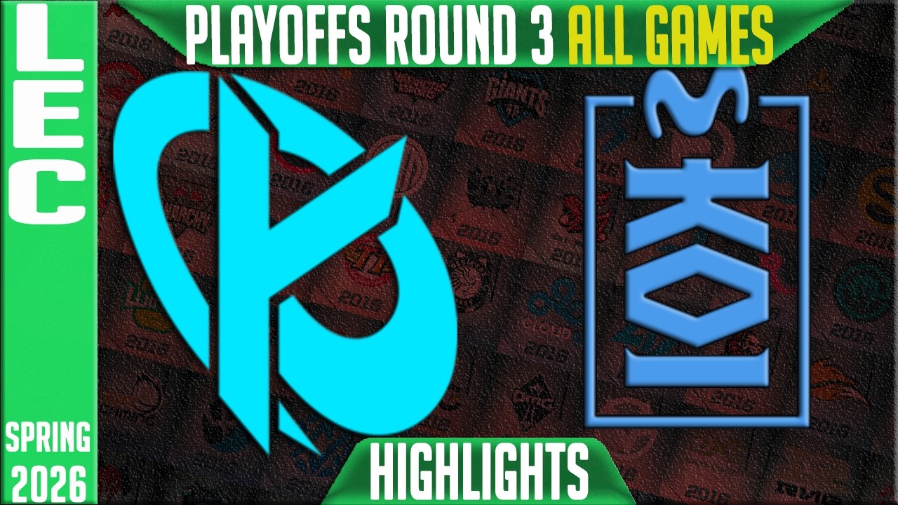 KC vs MKOI Highlights ALL GAMES | LEC Spring 2026 Playoffs | Karmine Corp vs Movistar KOI backdrop