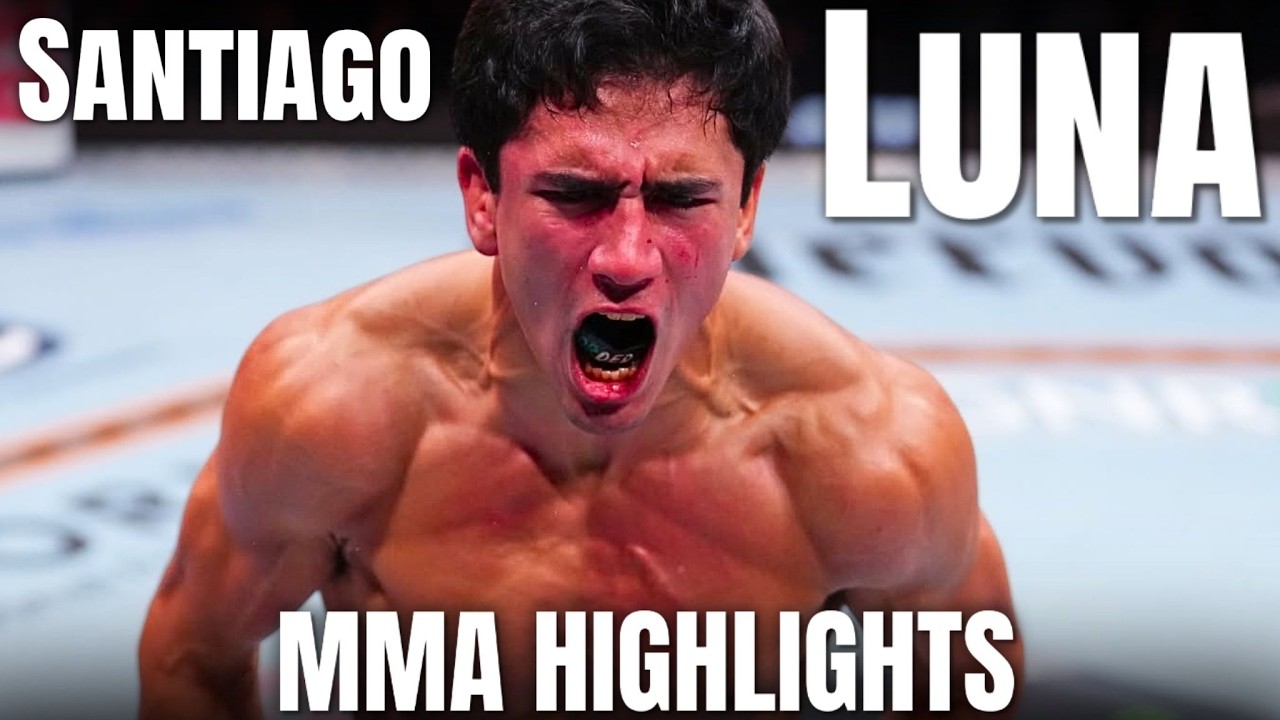 Santiago Luna MMA HIGHLIGHTS 2026 Professional 8-0 Fighter UFC Prospect | LXF | Tuff-N-Uff | UWC backdrop