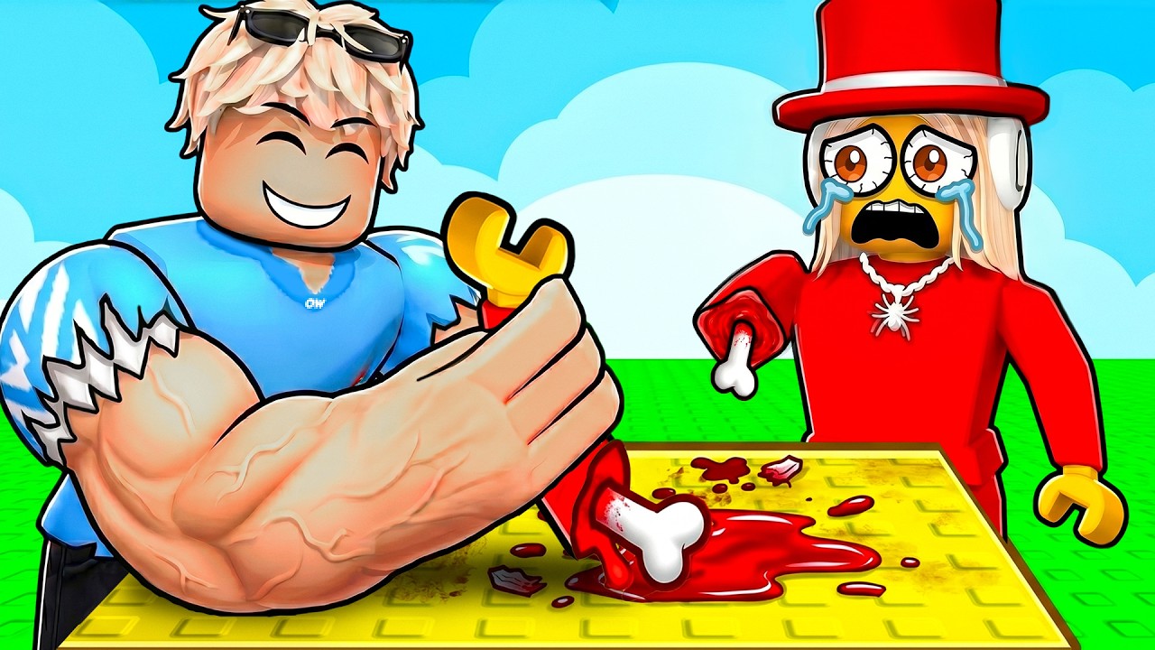 Ich werde der STÄRKSTE ARM WRESTLER in Roblox!