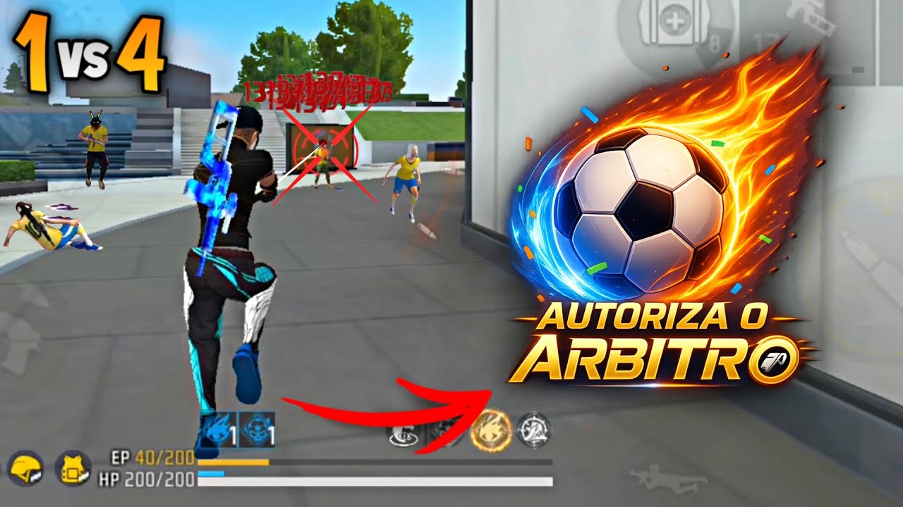 JOGUEI NO NOVO EVENTO "AUTORIZA O ARBITRO" NO SOLO VS SQUAD!! RANQUEADA SOLO VS SQUAD FREE FIRE!! backdrop