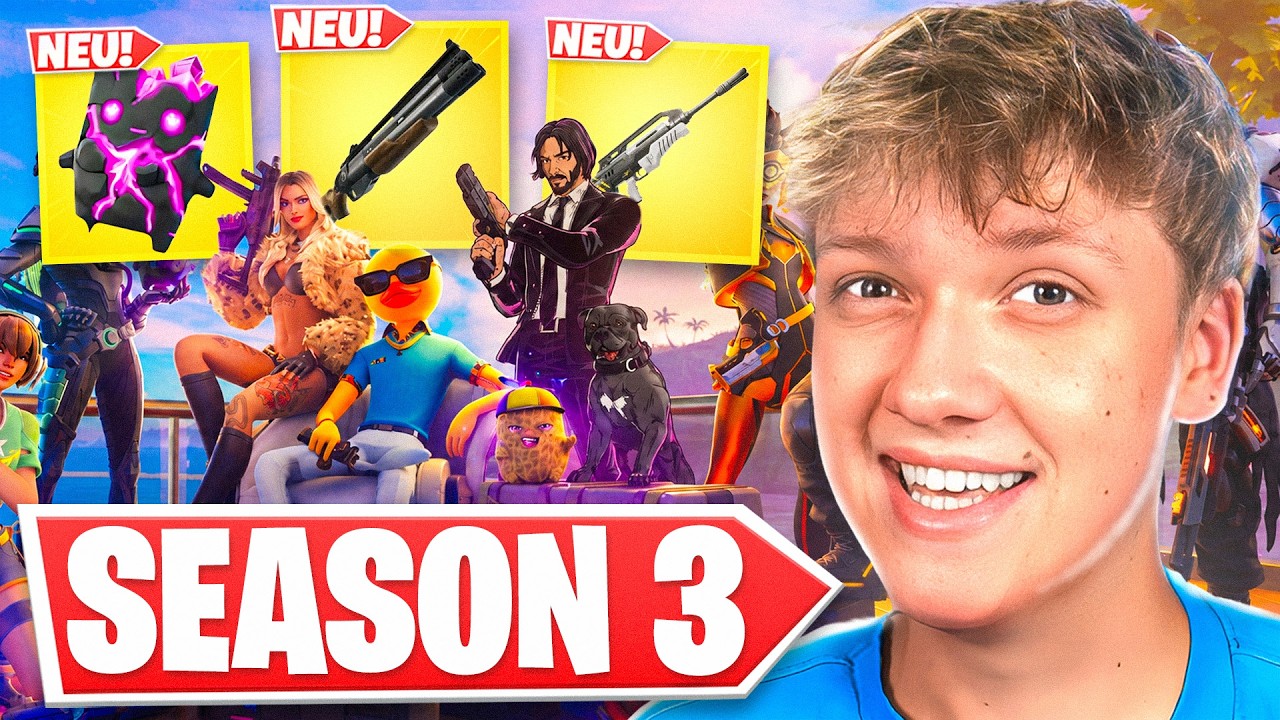 FORTNITE SEASON 3 IST DA! backdrop