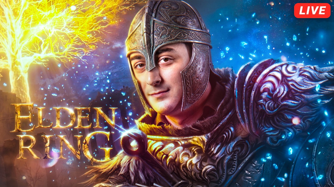 Elden ring first time play through day 2 (this game is impossible) backdrop