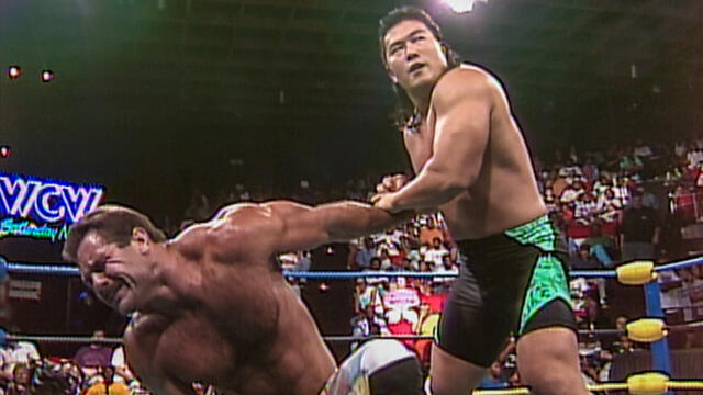 FULL MATCH: Kensuke Sasaki vs. "Ravishing" Rick Rude: WCW Saturday Night, June 5, 1993 backdrop