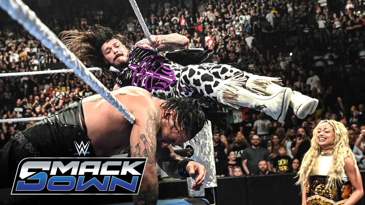 Dominik Mysterio earns shocking King of the Ring victory: SmackDown highlights, June 5, 2026 backdrop