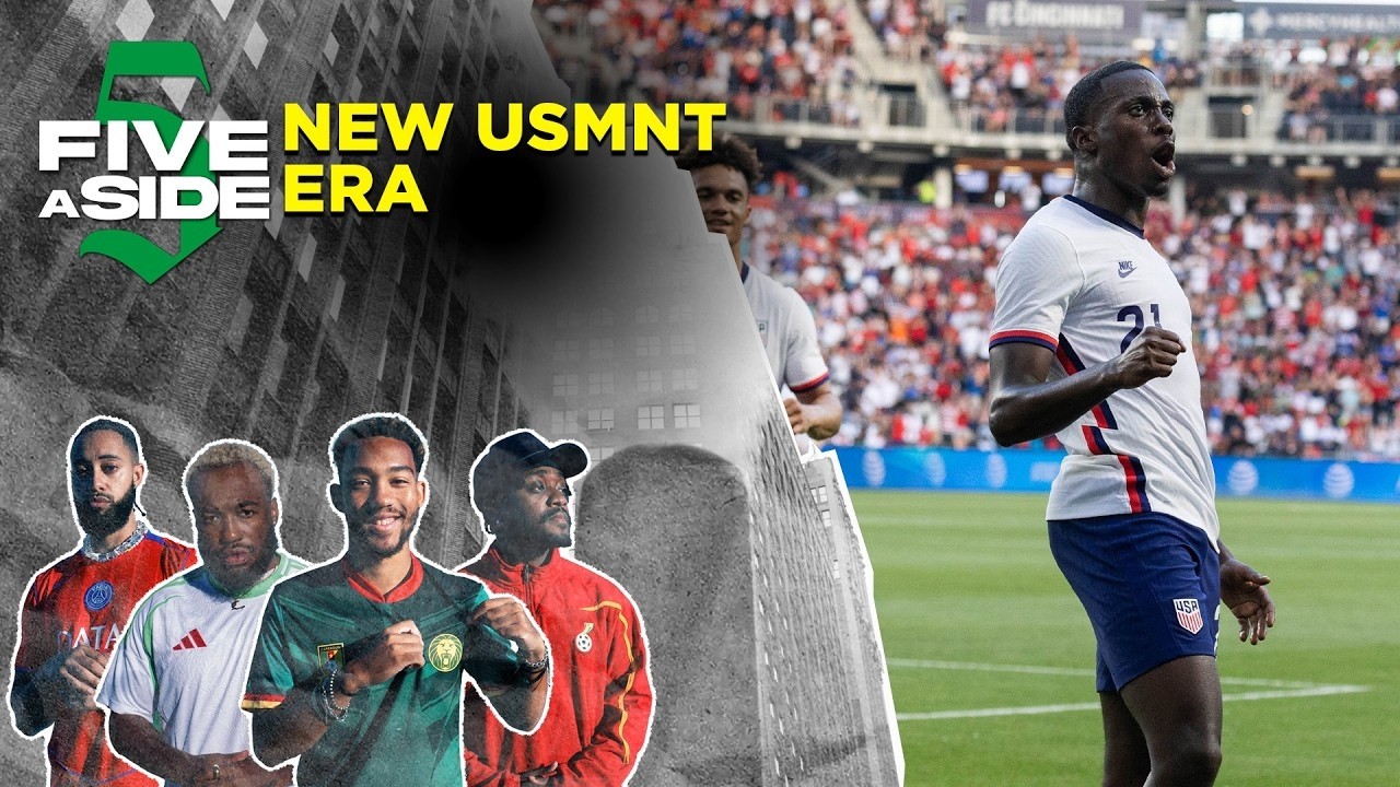 5ASIDE: Tim Weah Proud to Represent New York Ahead of World Cup 2026 🇺🇸🗽 backdrop