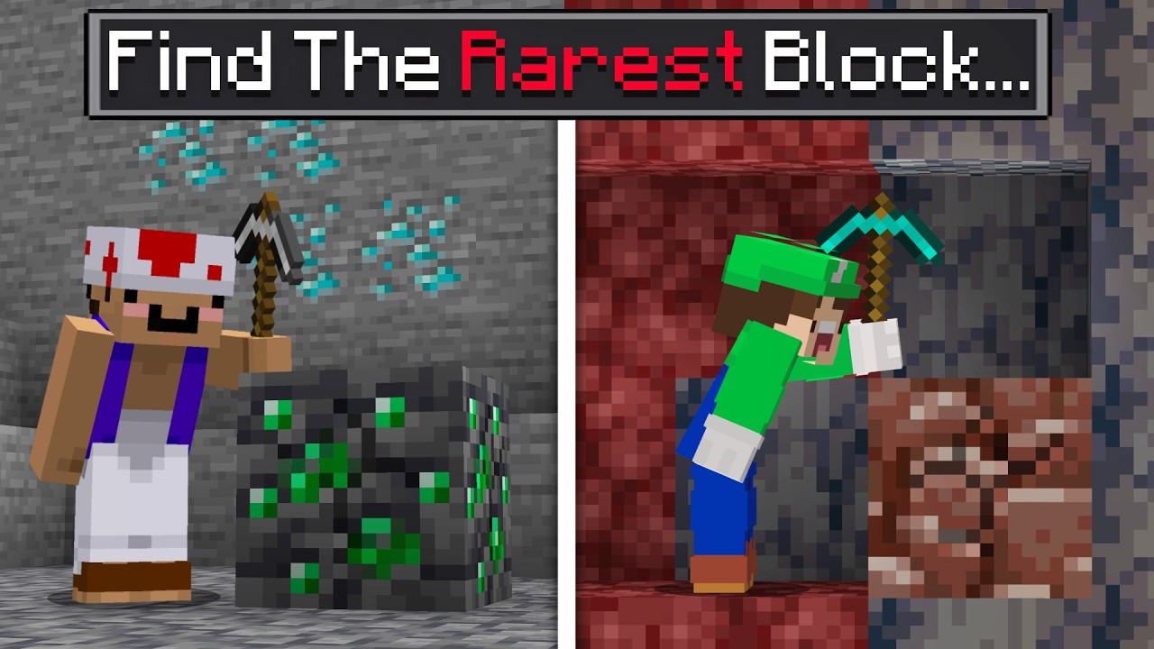 Guess Your Minecraft Block, You Win... backdrop