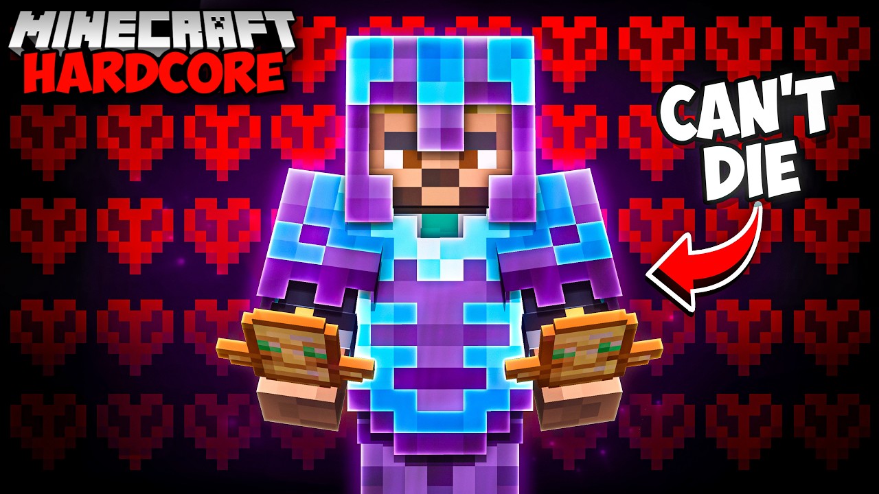 I Became Immortal In Minecraft Hardcore