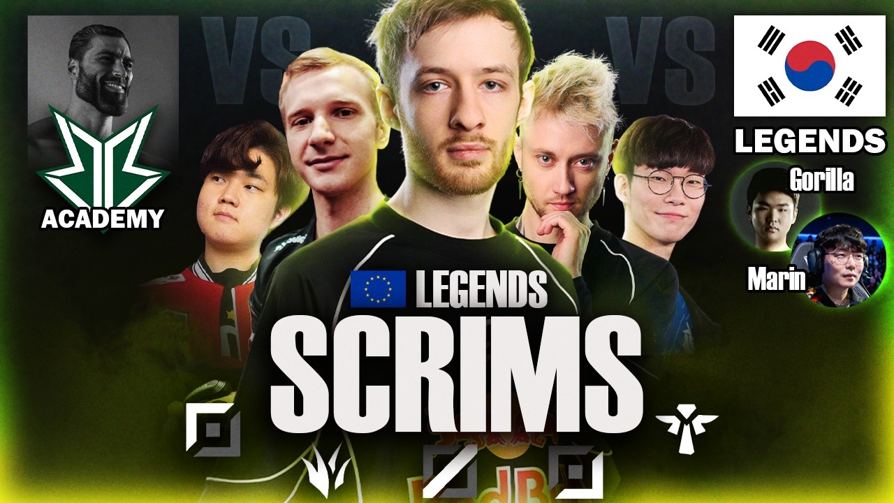 SCRIMS! WE ARE BACK ЁЯШН VERSUS BRO ACADEMY & KOREA LEGENDS! backdrop