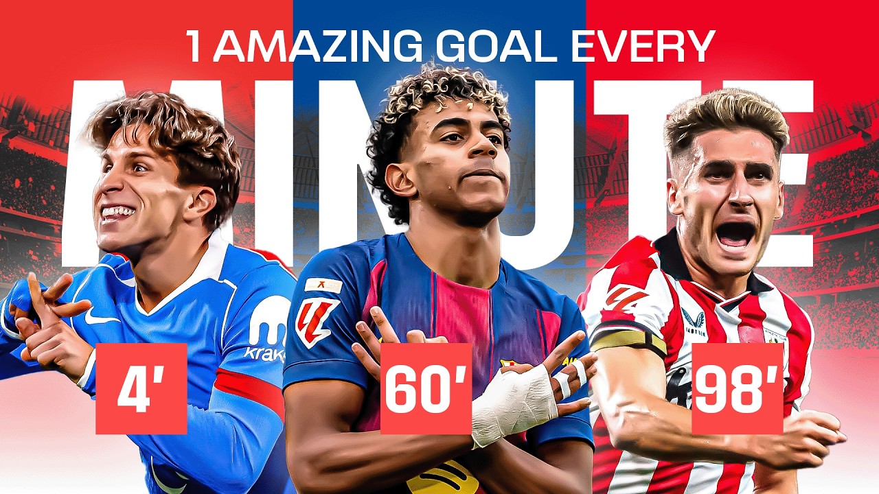 ¡1 GOL INCREÍBLE en cada MINUTO! | LALIGA EA SPORTS 2025/26